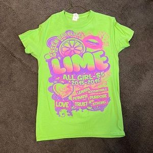 Green Bay Elite Lime shirt
